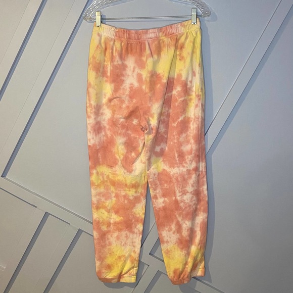 Carbon 38 Tie dye jogger yellow pink warm lounge - Picture 8 of 10
